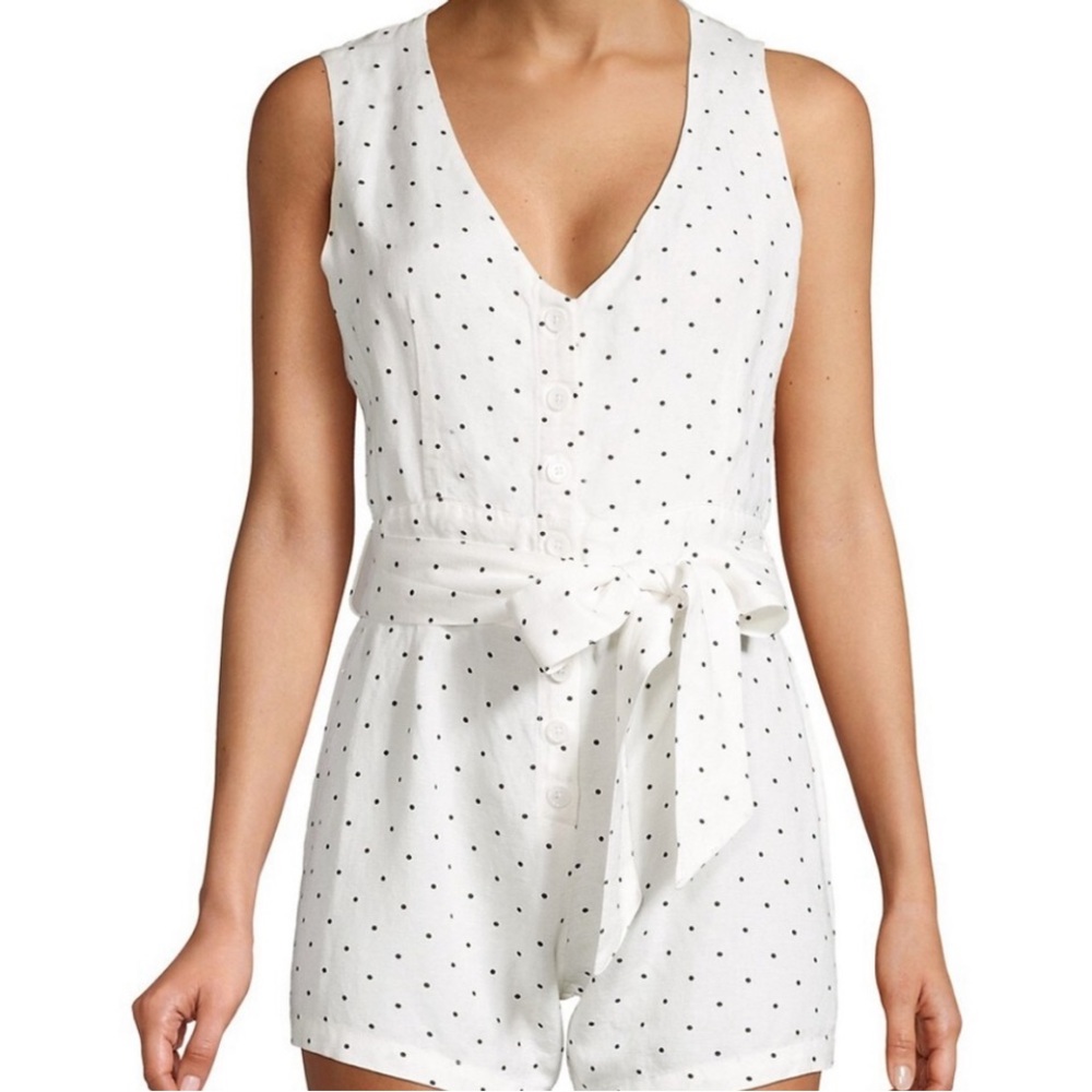 Polka dot romper!